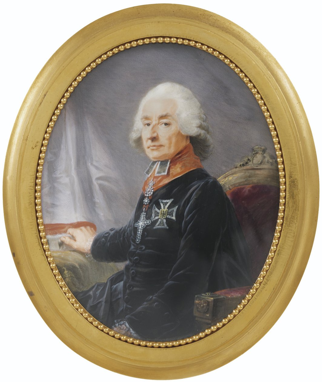 Portrait de Friedrich Karl Joseph Reichsfreiherr von Erthal 1719-1802, 1789 - Heinrich Friedrich Füger