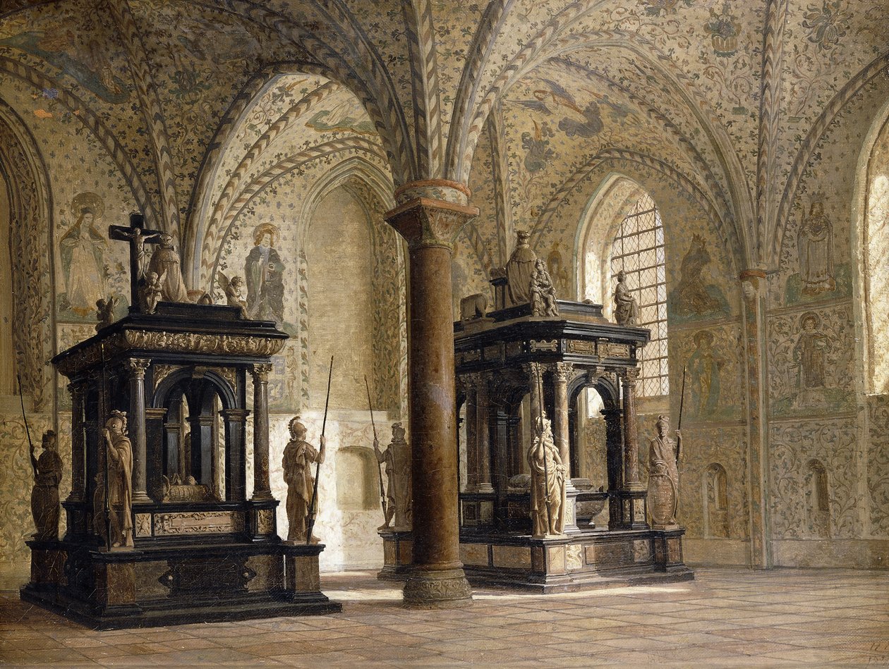 Cathédrale de Roskilde, Danemark, 1874 - Heinrich Hansen