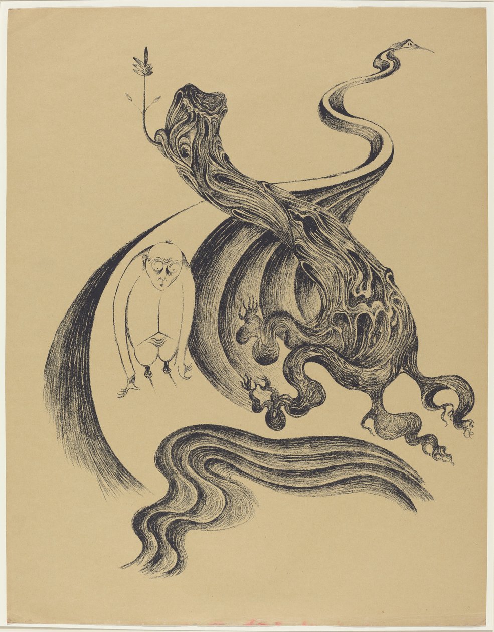 Au bout du chemin - Heinrich Hoerle