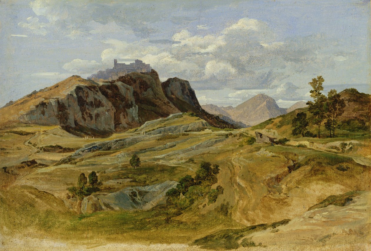 Paysage à Civitella, 1822 - Heinrich Reinhold