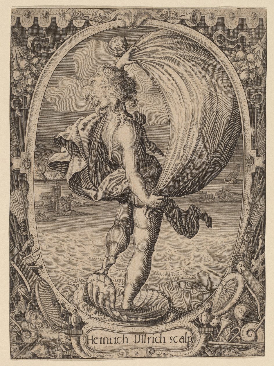 Aiolos, personnification du vent - Heinrich Ulrich