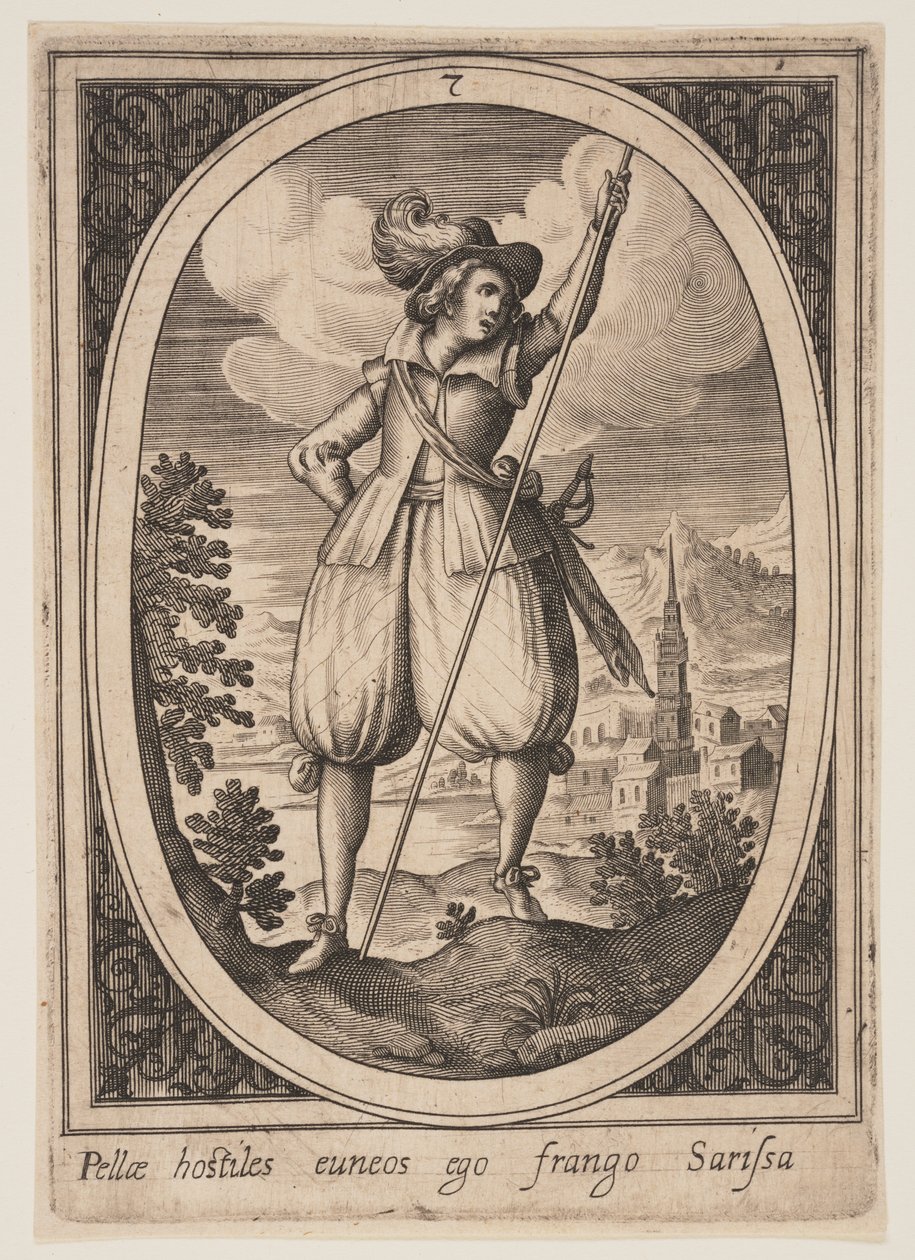 Planche 7 de Figures militaires - Heinrich Ulrich