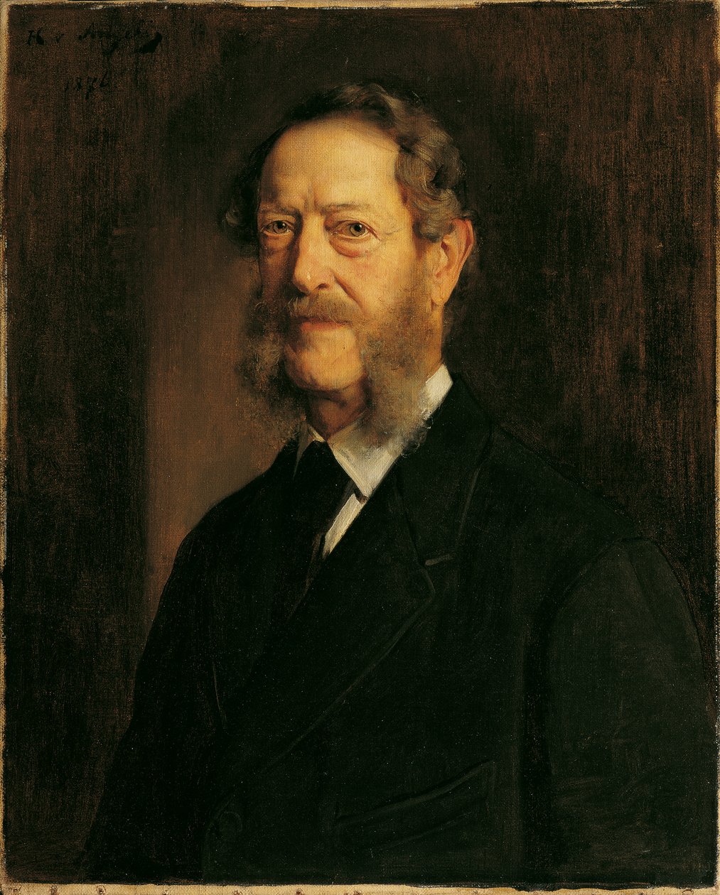 Le poète Anastasius Grün (alias Anton Alexander Graf von Auersperg) - Heinrich von Angeli