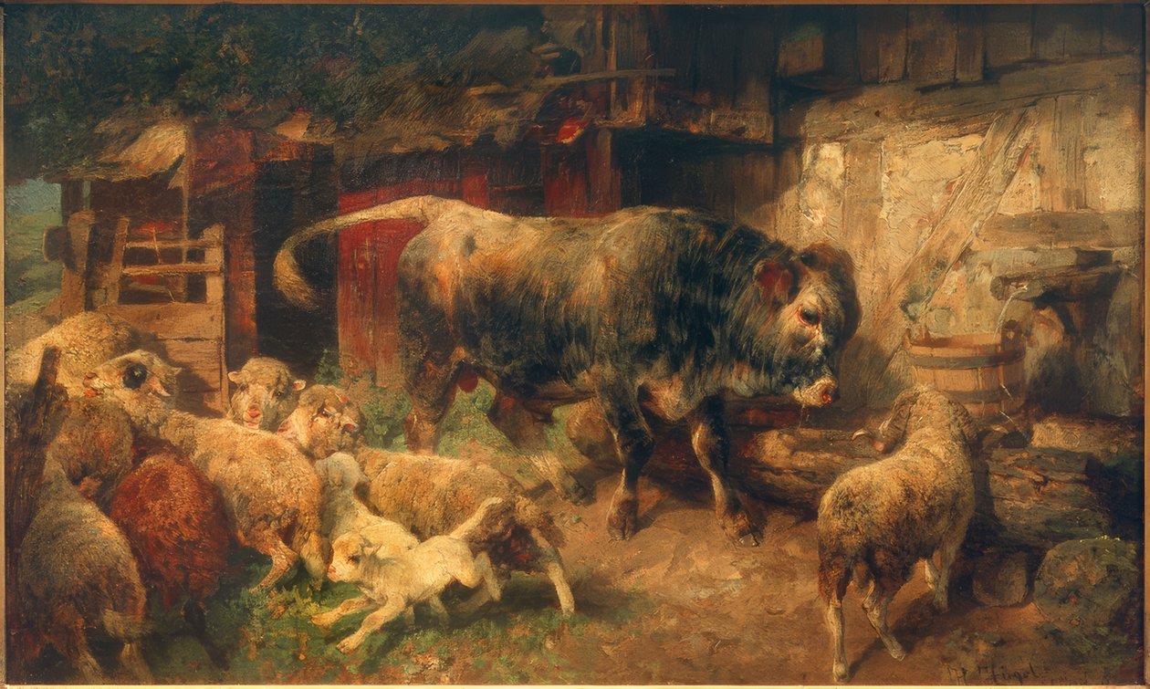 Le monarque - Heinrich von Zügel
