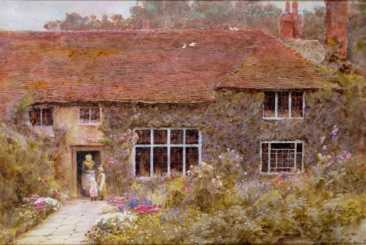 Un cottage du Surrey - Helen Allingham