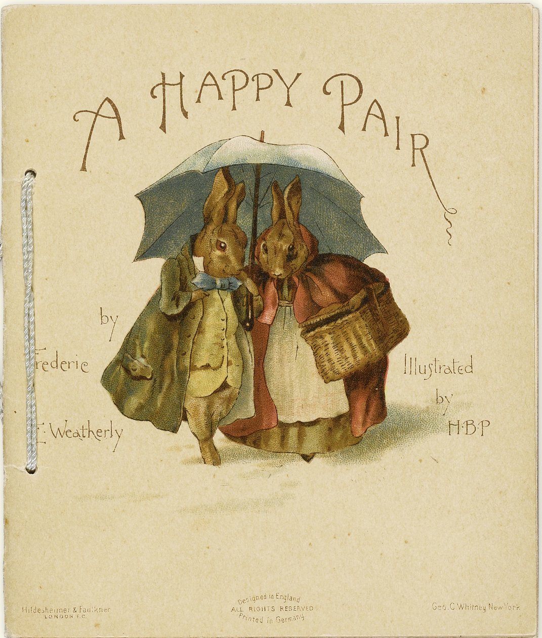 Illustration de Un couple heureux par Frederick Weatherly - Helen Beatrix Potter