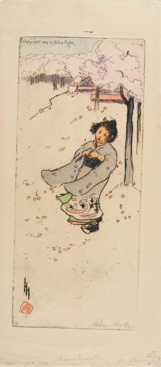 Neige de cerisier - Helen Hyde