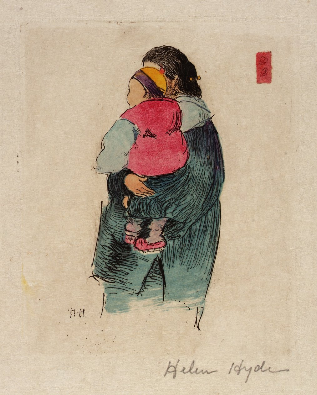 Mère et enfant - Helen Hyde
