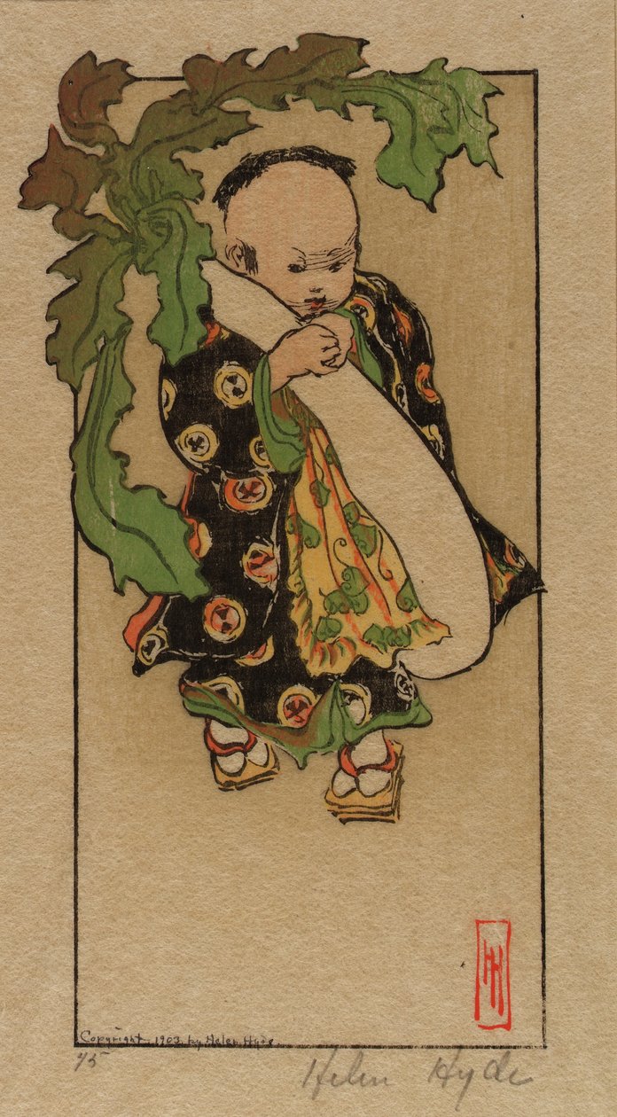 Le Daikon et le bébé - Helen Hyde