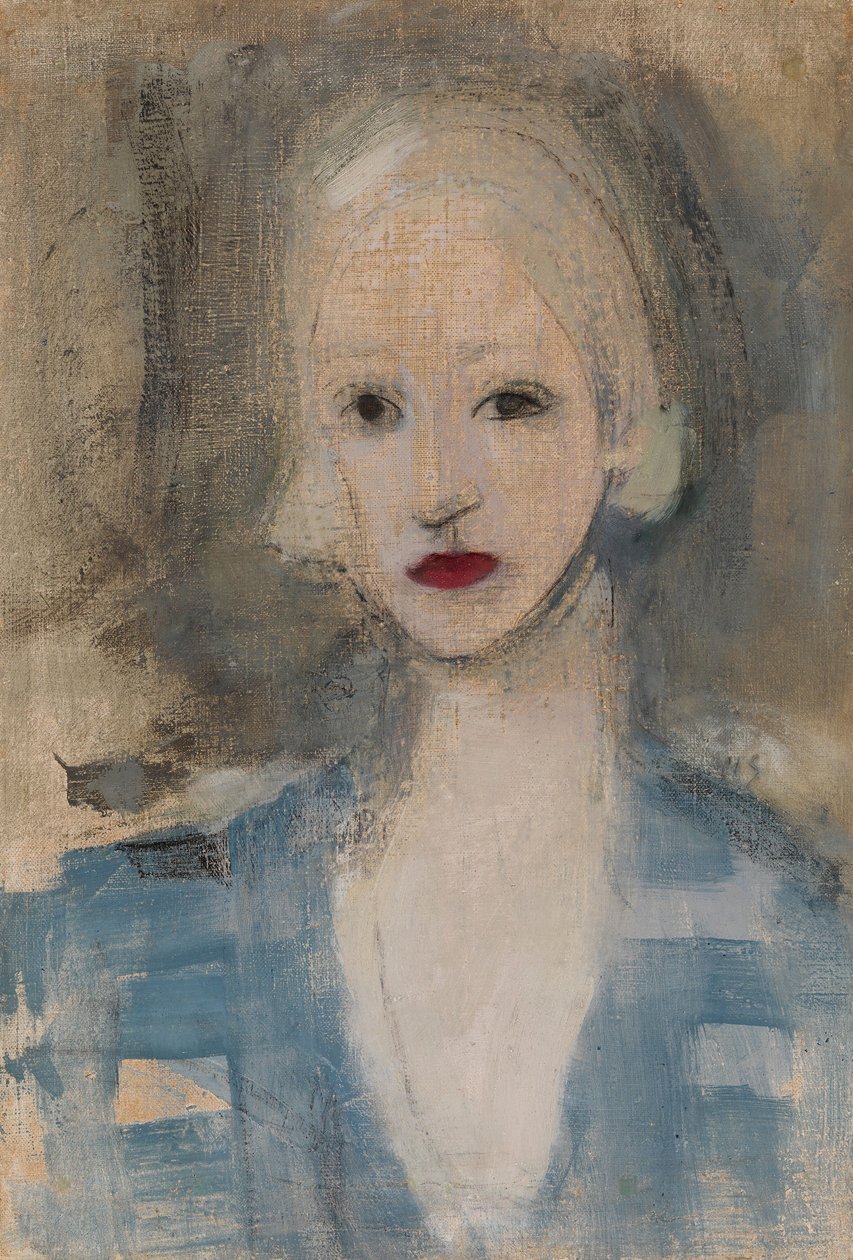 Une femme blonde - Helene Schjerfbeck