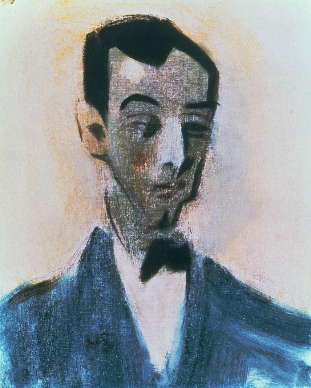 Portrait de Mans Schjerfbeck - Helene Schjerfbeck