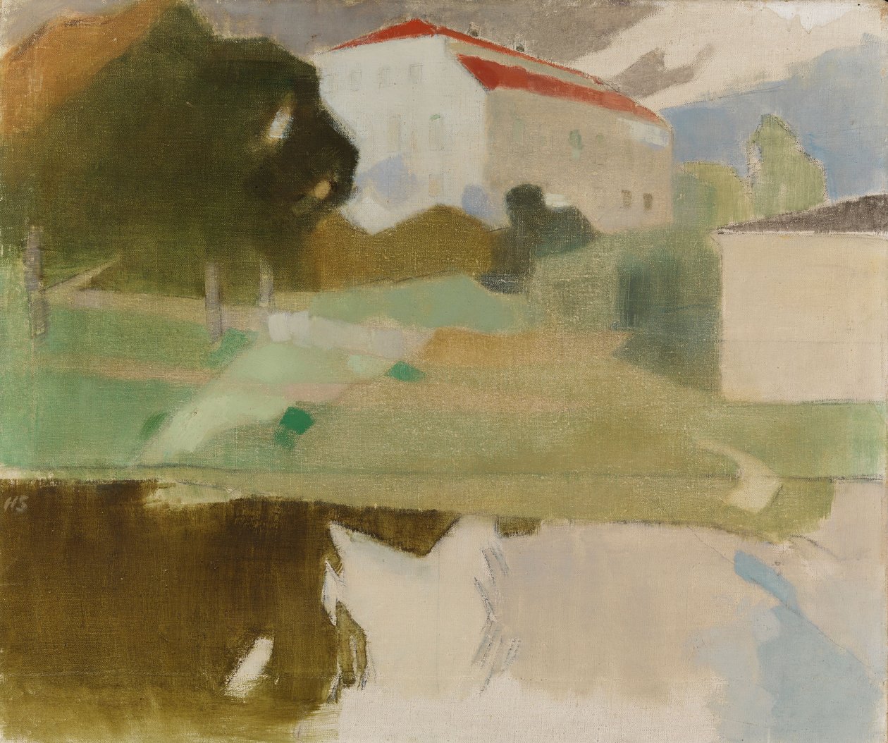 Le manoir de Sjundby - Helene Schjerfbeck