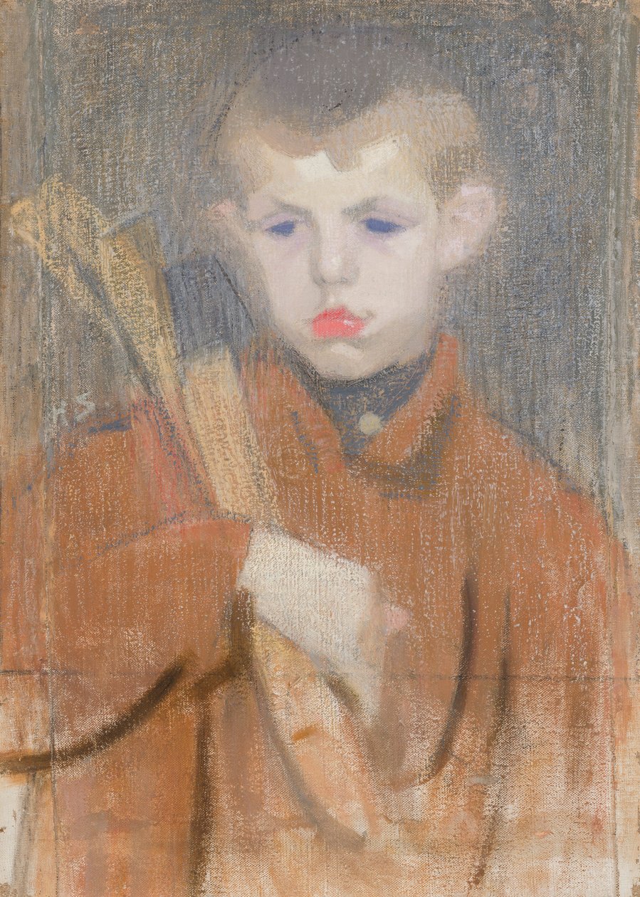 Le bûcheron I - Helene Schjerfbeck