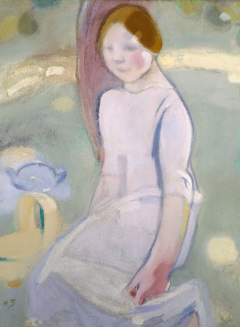 Sous le tilleul, 1911 - Helene Schjerfbeck