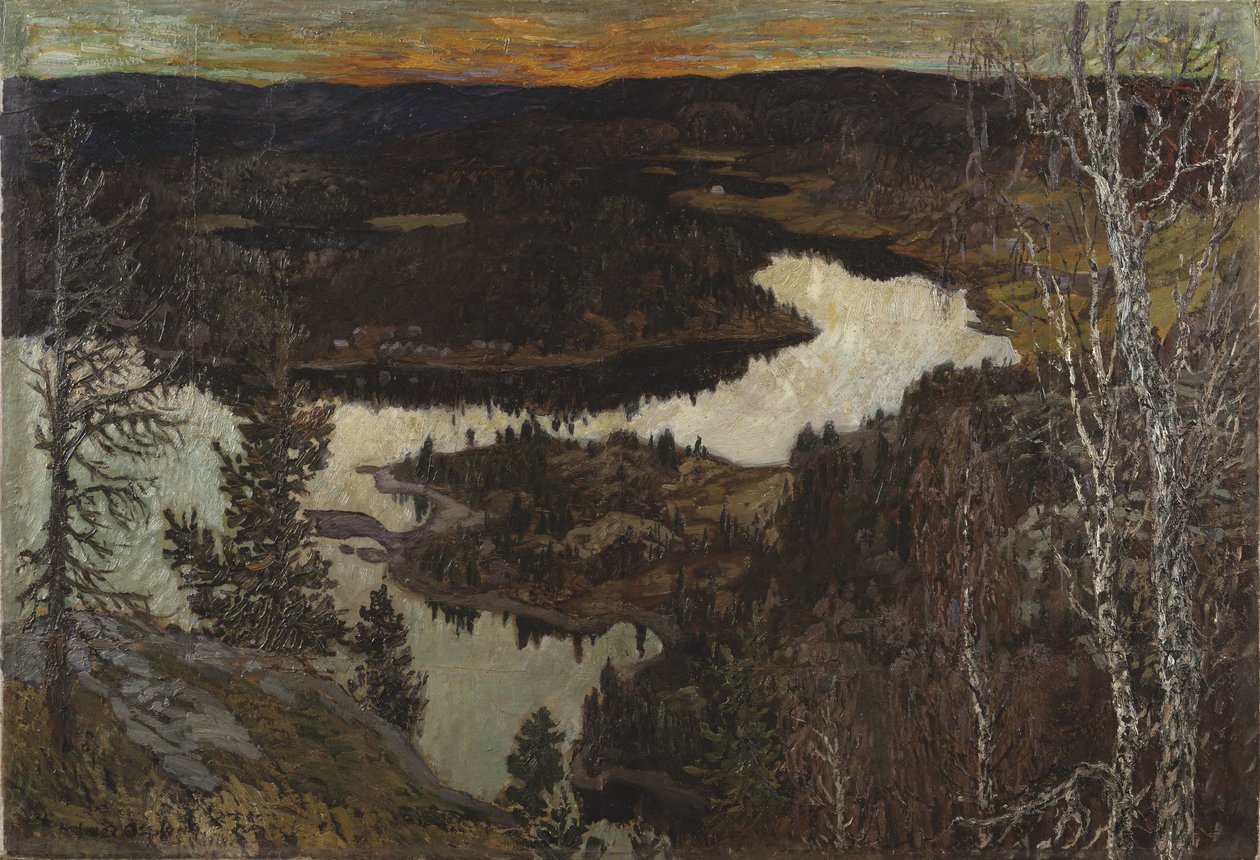 Automne, Nordingrå - Helmer Osslund