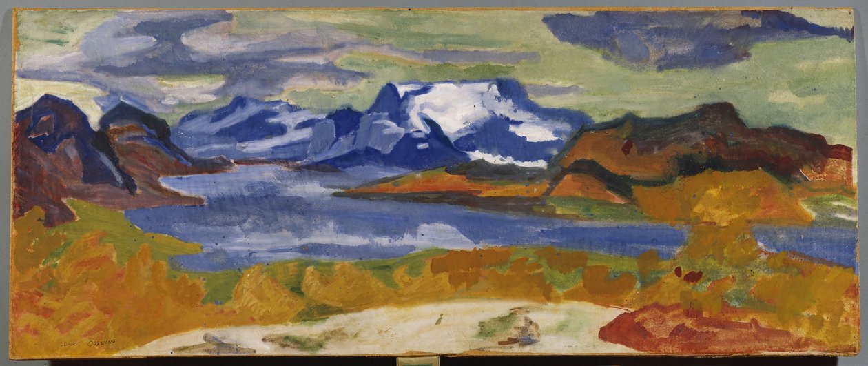 En chemin vers « Sjöfallet » - Helmer Osslund