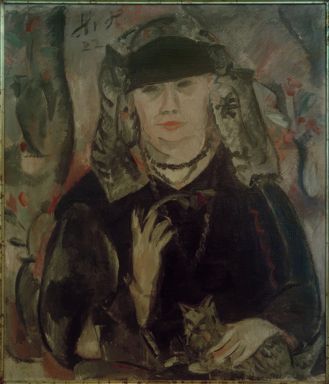 Portrait de Madame Aås - Helmut Kolle