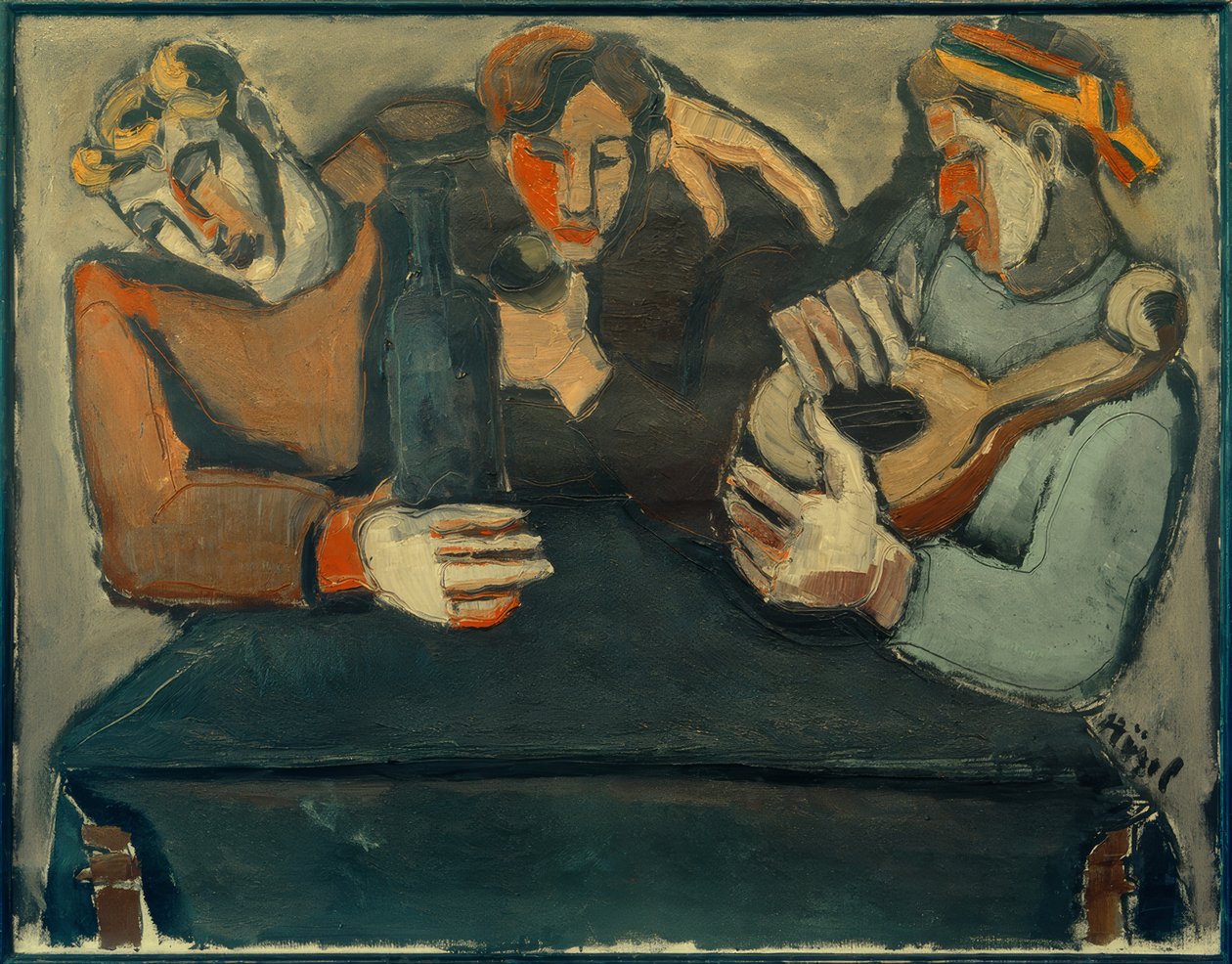 Les trois buveurs - Helmut Kolle