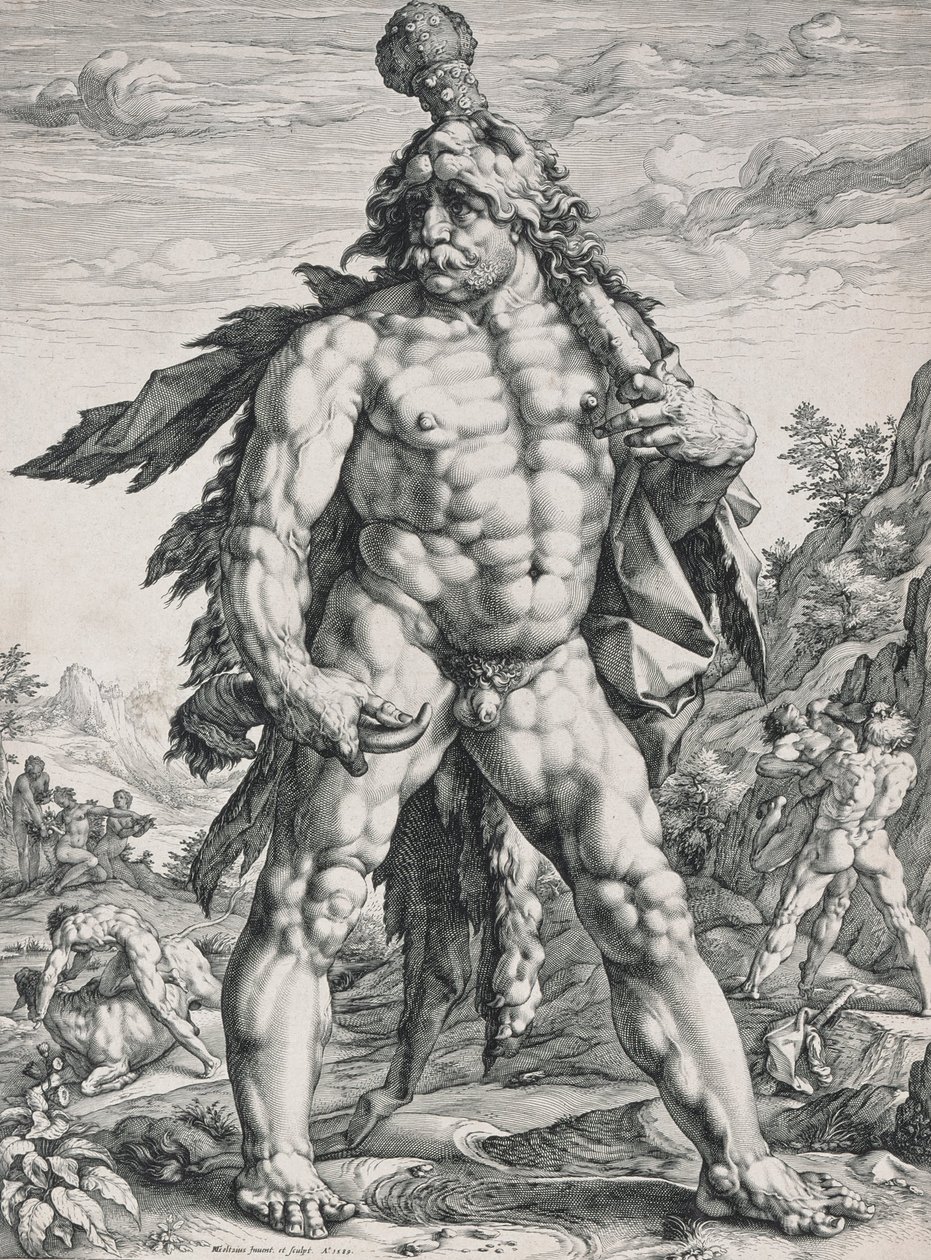 Le Grand Hercule - Hendrik Goltzius