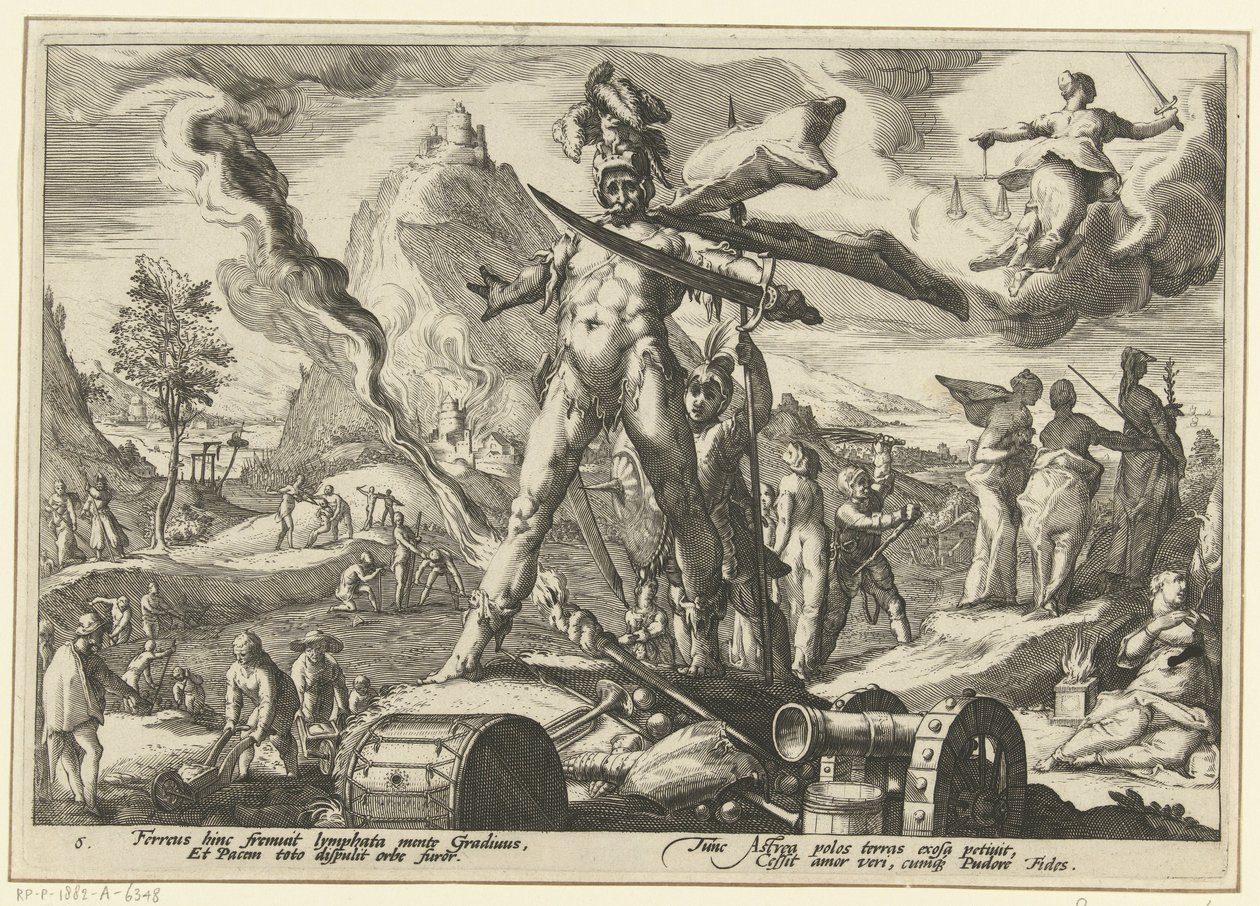 Âge de fer - Hendrick Goltzius (workshop of)