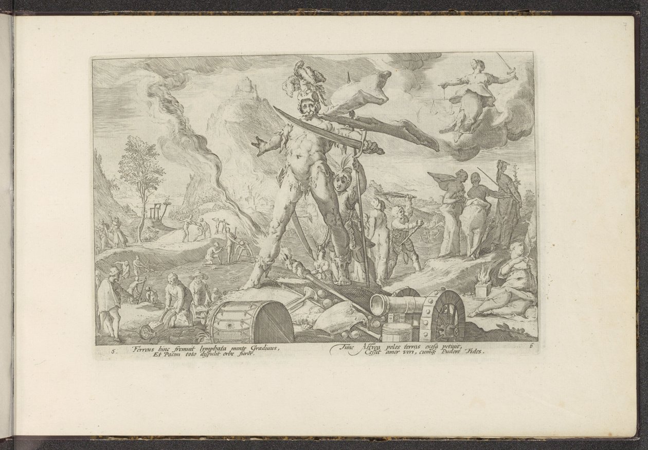 Âge de fer - Hendrick Goltzius (workshop of)