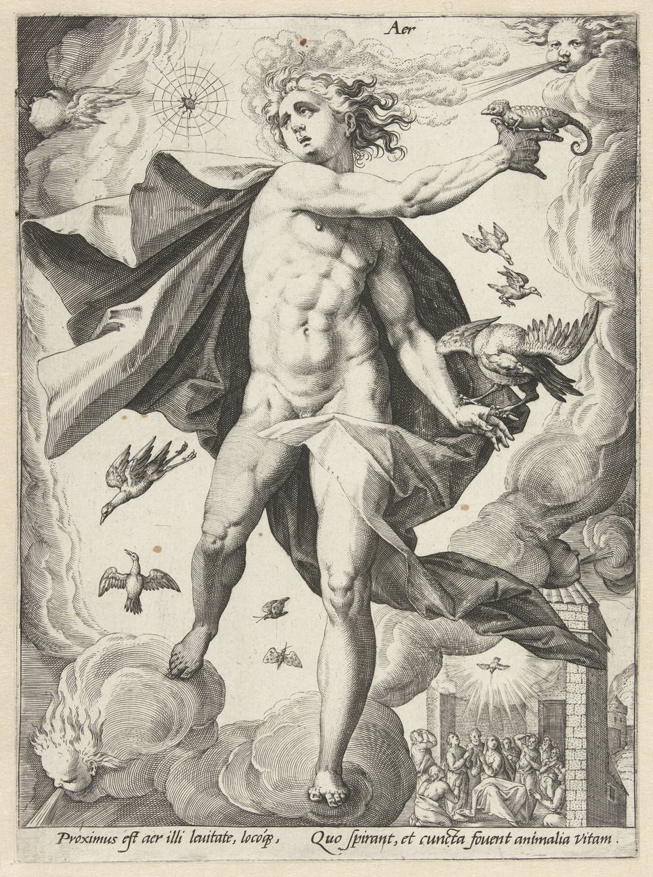 Air - Hendrick Goltzius (workshop of)