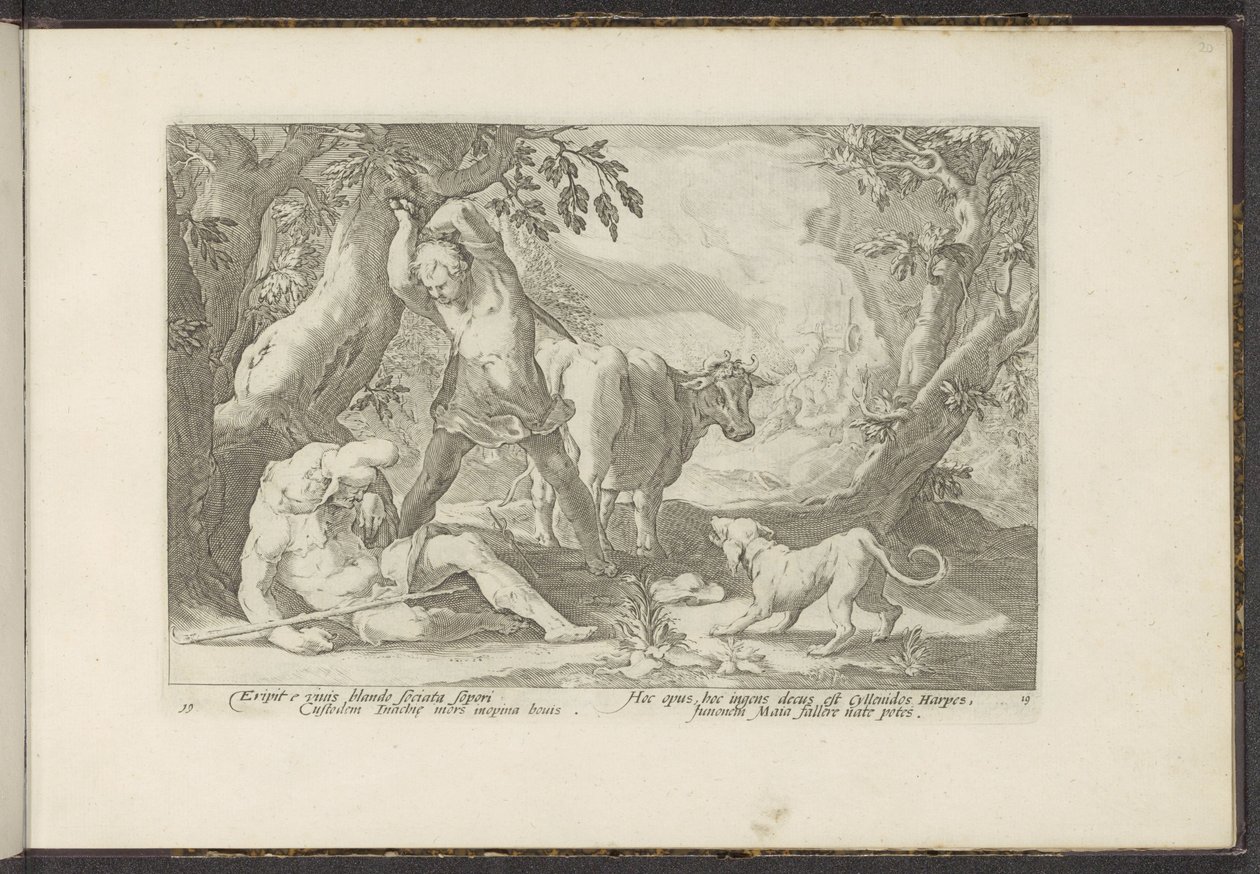 Mercure tue Argus (Ovidius