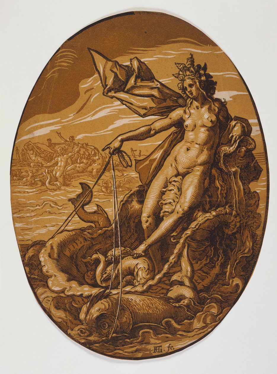 Amphitrite - Hendrick Goltzius