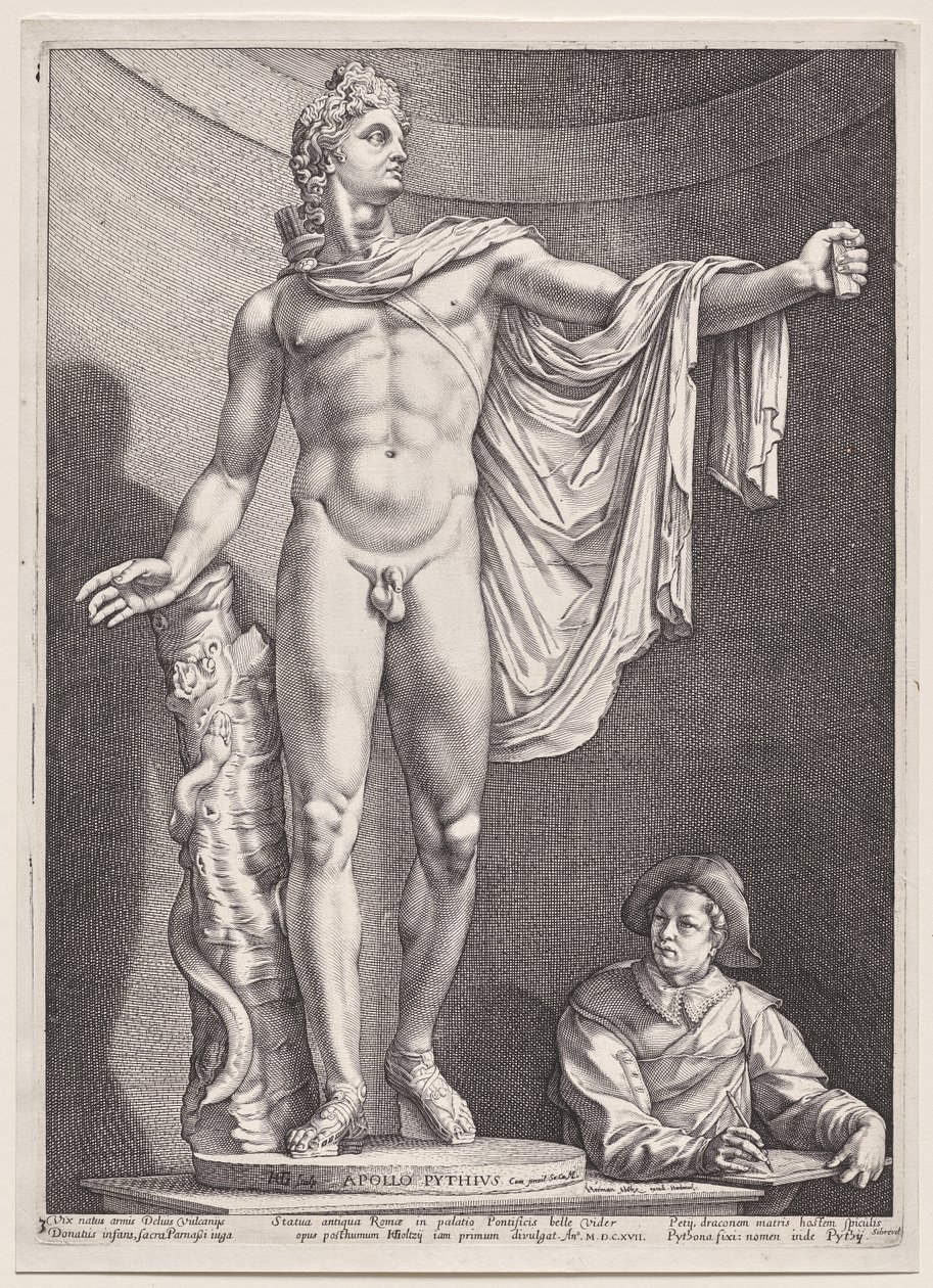 Apollon du Belvédère - Hendrick Goltzius