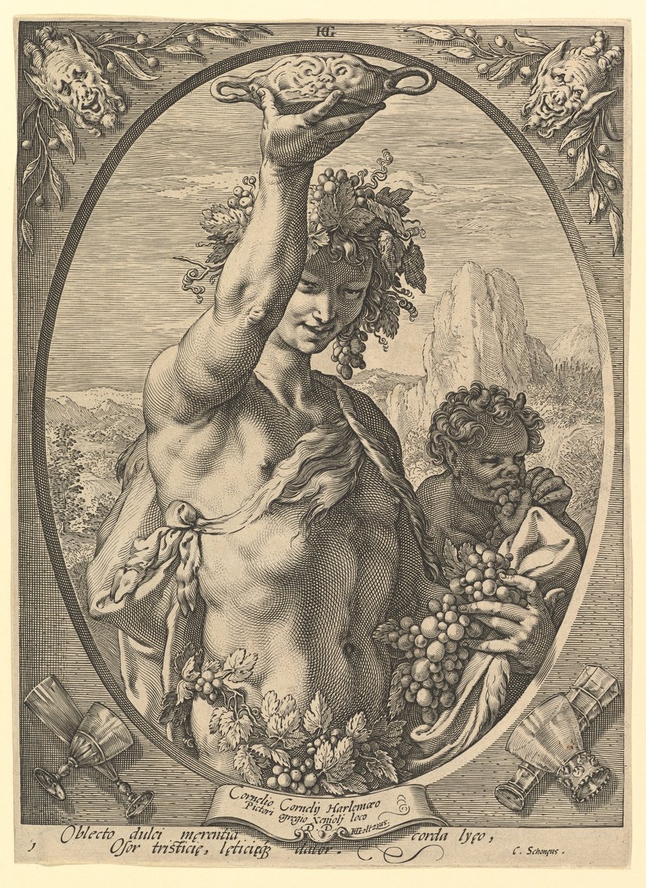 Bacchus - Hendrick Goltzius