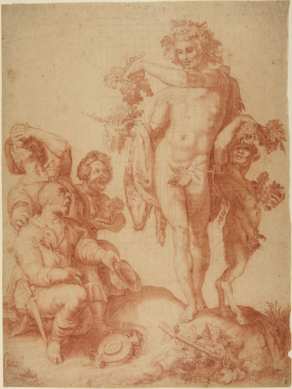Bacchus - Hendrick Goltzius