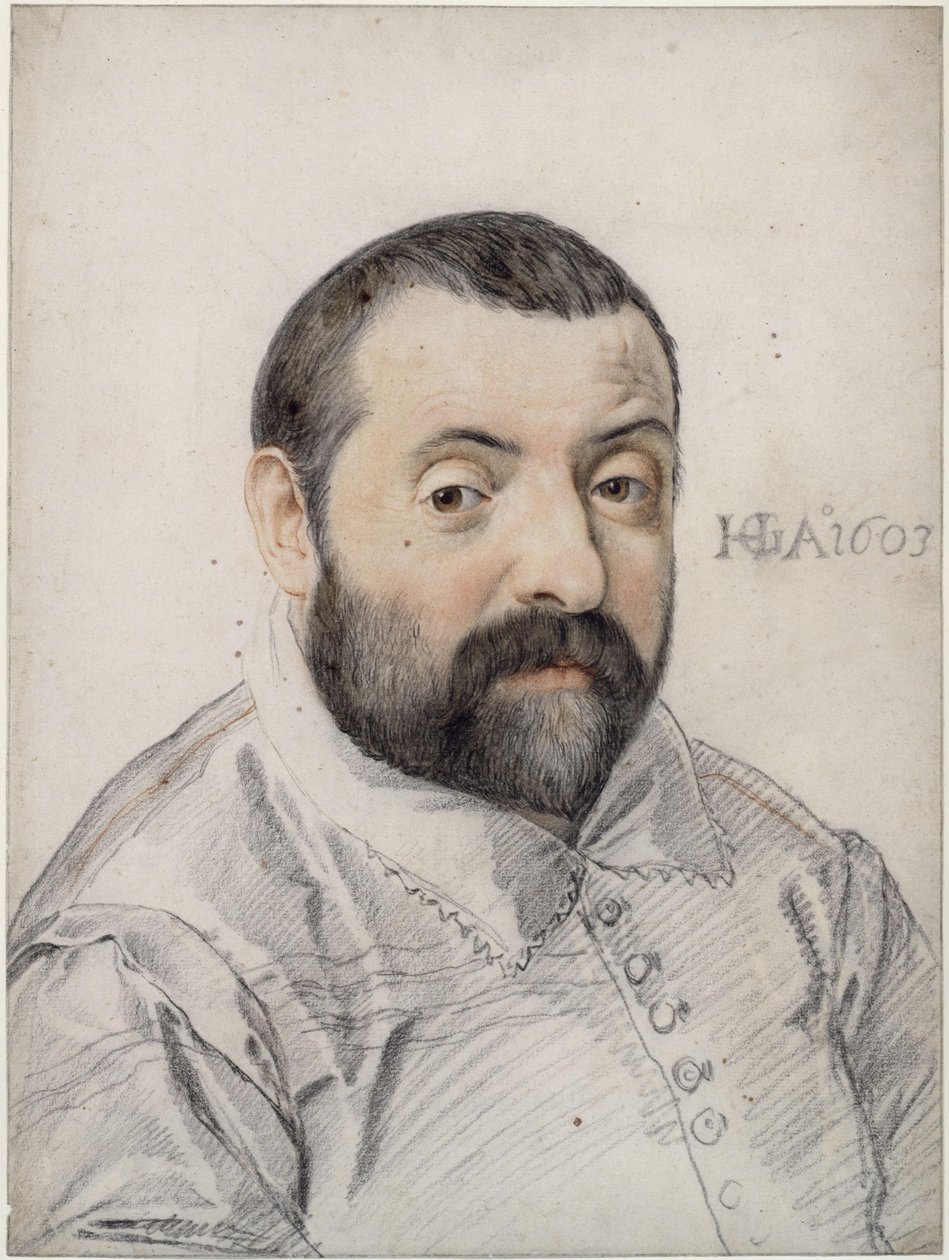 Portrait de Jacopo Palma le Jeune - Hendrick Goltzius