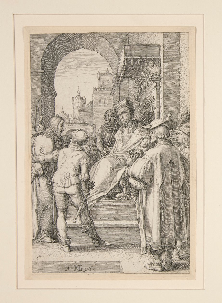 Christ devant Pilate, de La Passion, #5 d