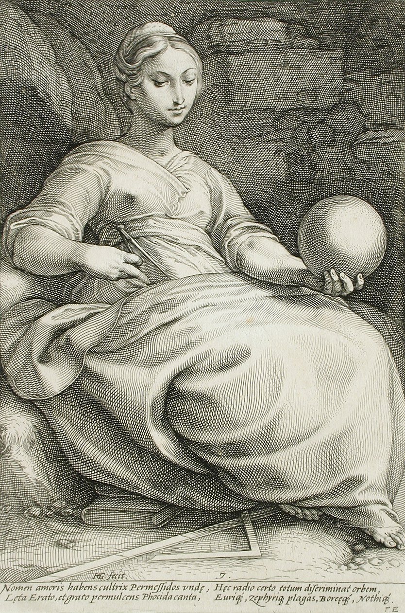 Erato - Hendrick Goltzius
