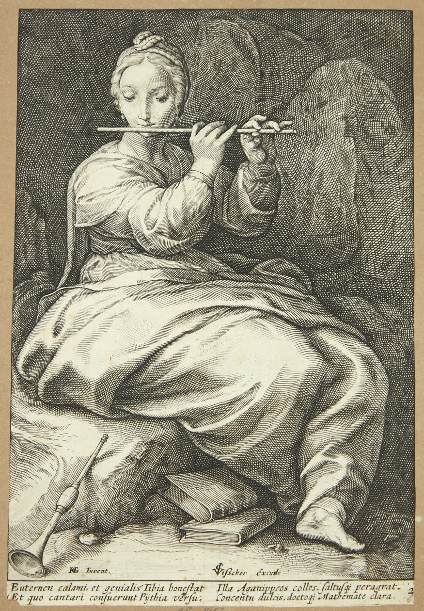Euterpe - Hendrick Goltzius