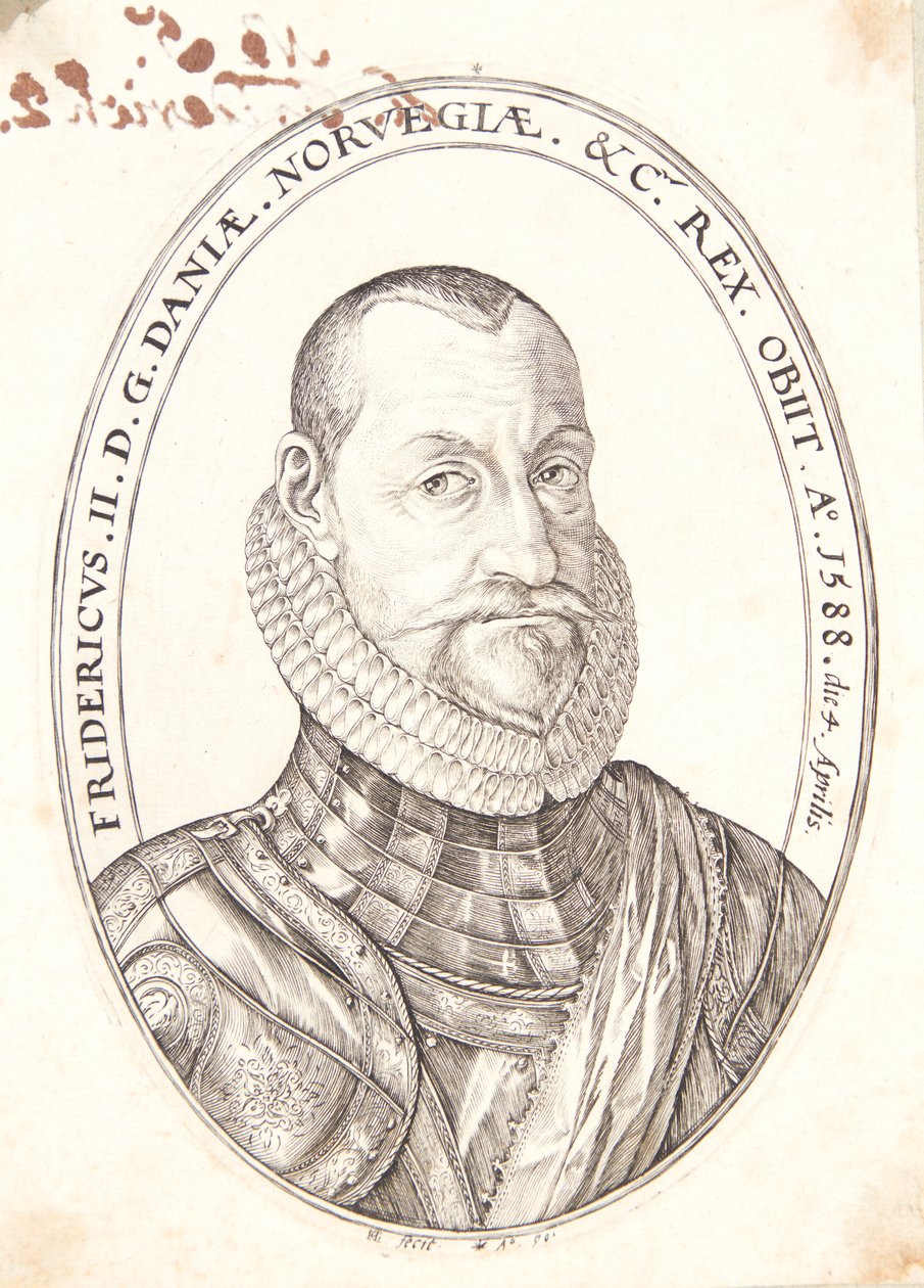 Frédéric II, roi du Danemark et de Norvège - Hendrick Goltzius