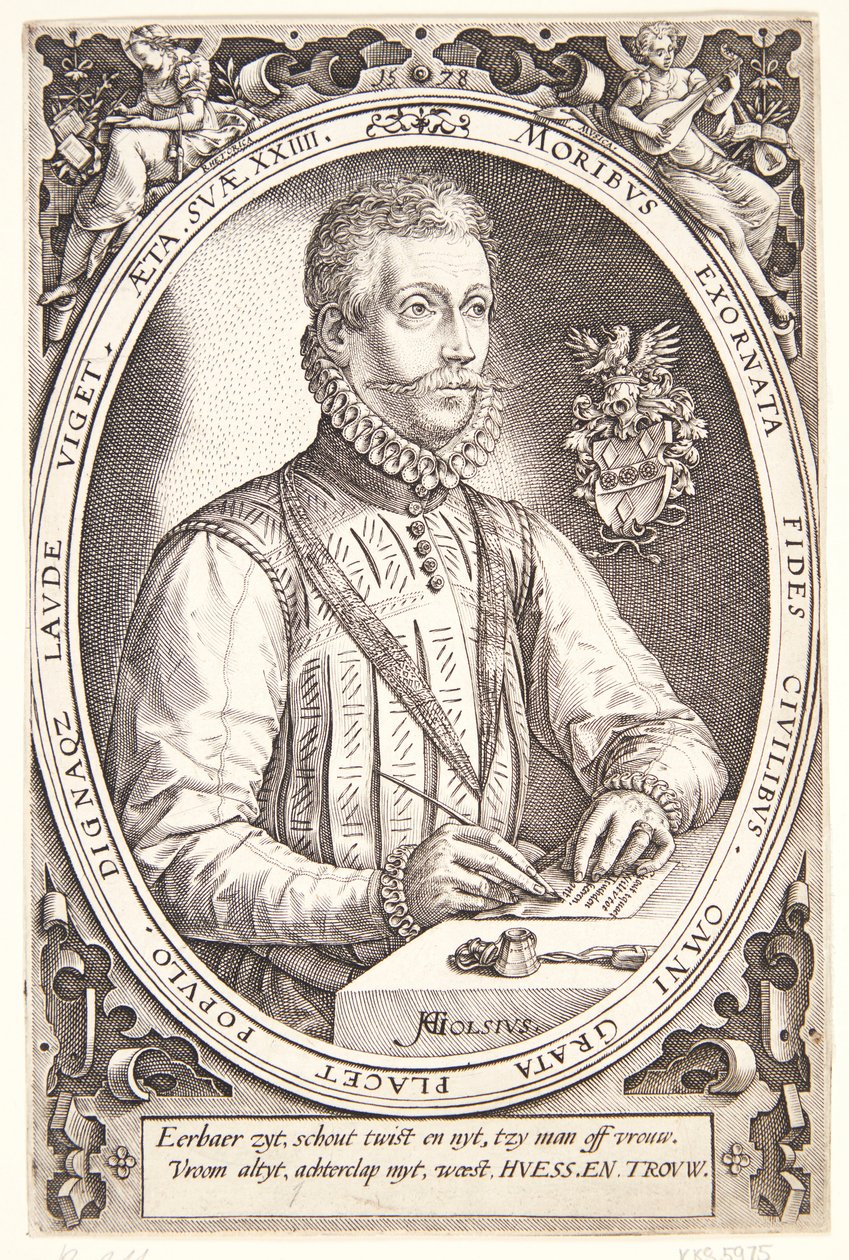 Gerrit Dircksz ou Claes Steffensz. van Heussen - Hendrick Goltzius