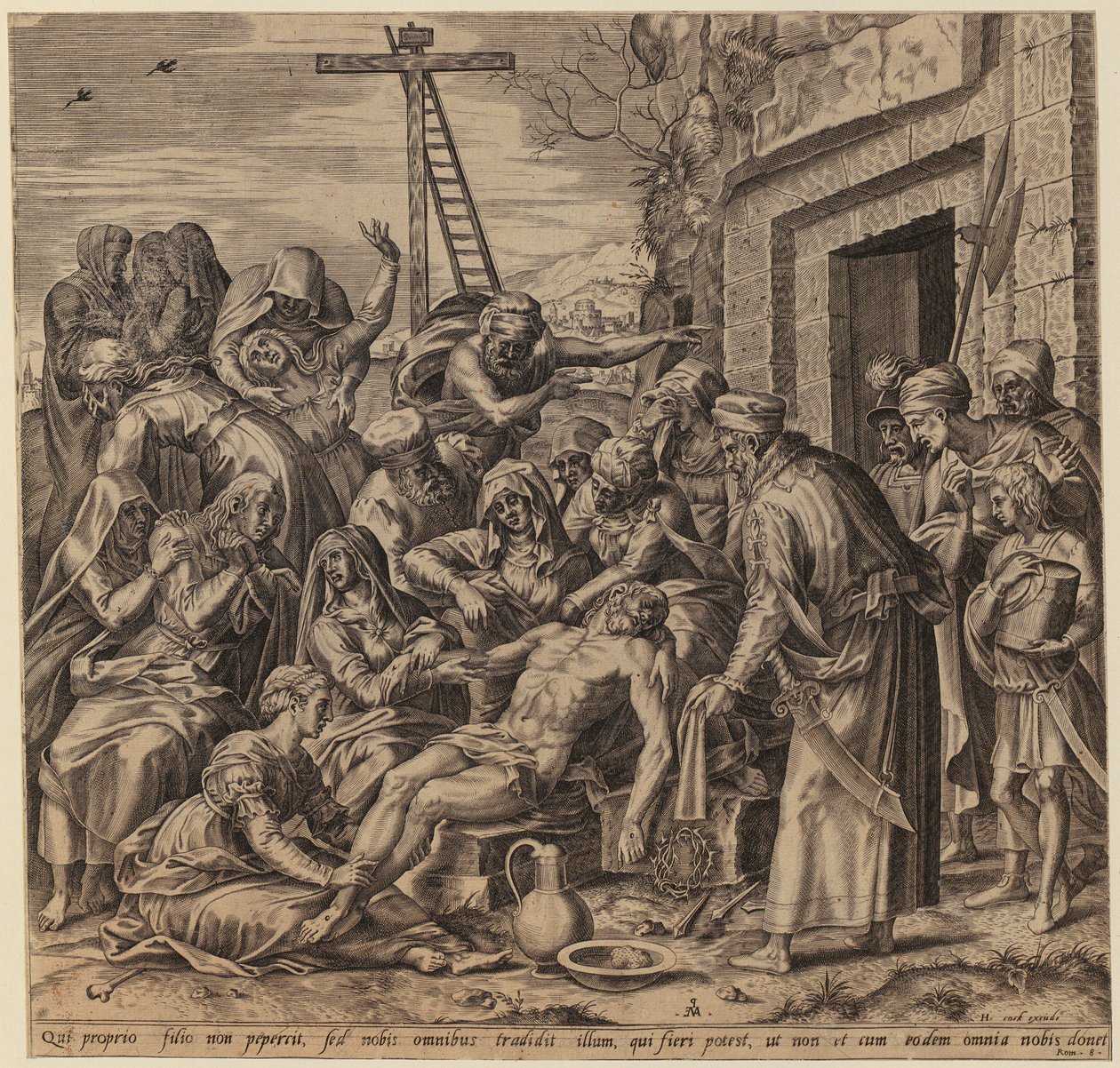 Saint Jérôme - Hendrick Goltzius