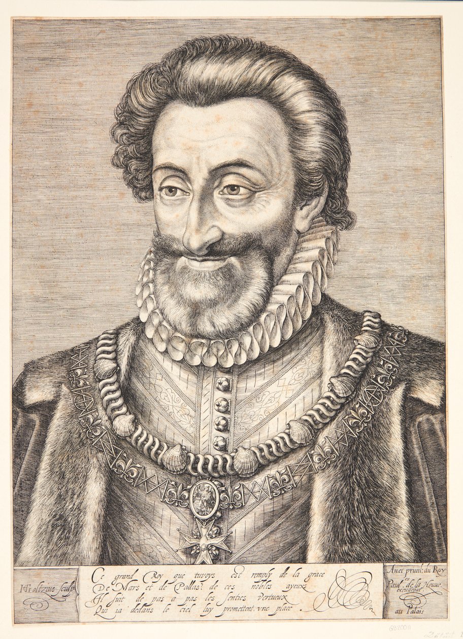 Henri IV, roi de France - Hendrick Goltzius