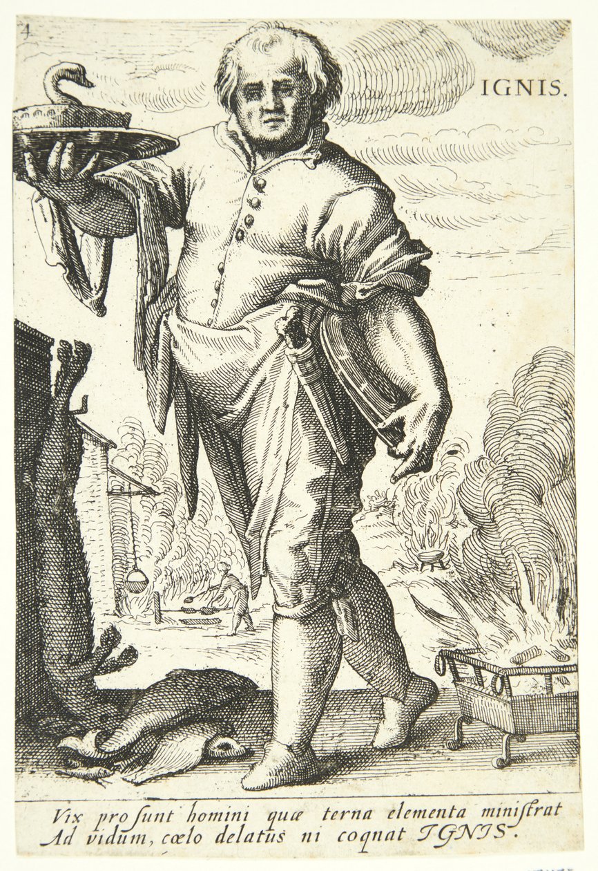 Feu (Ignis) - Hendrick Goltzius