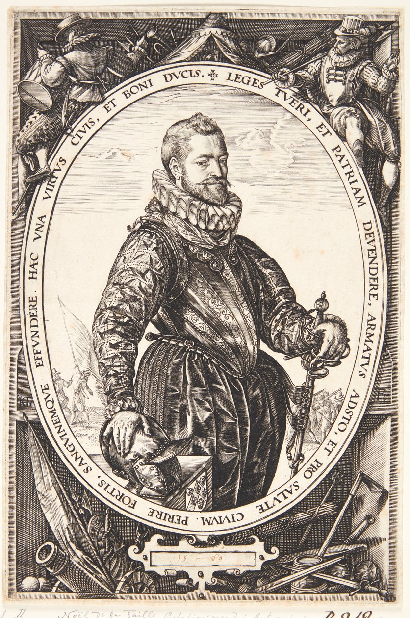 Jacques de la Faille - Hendrick Goltzius