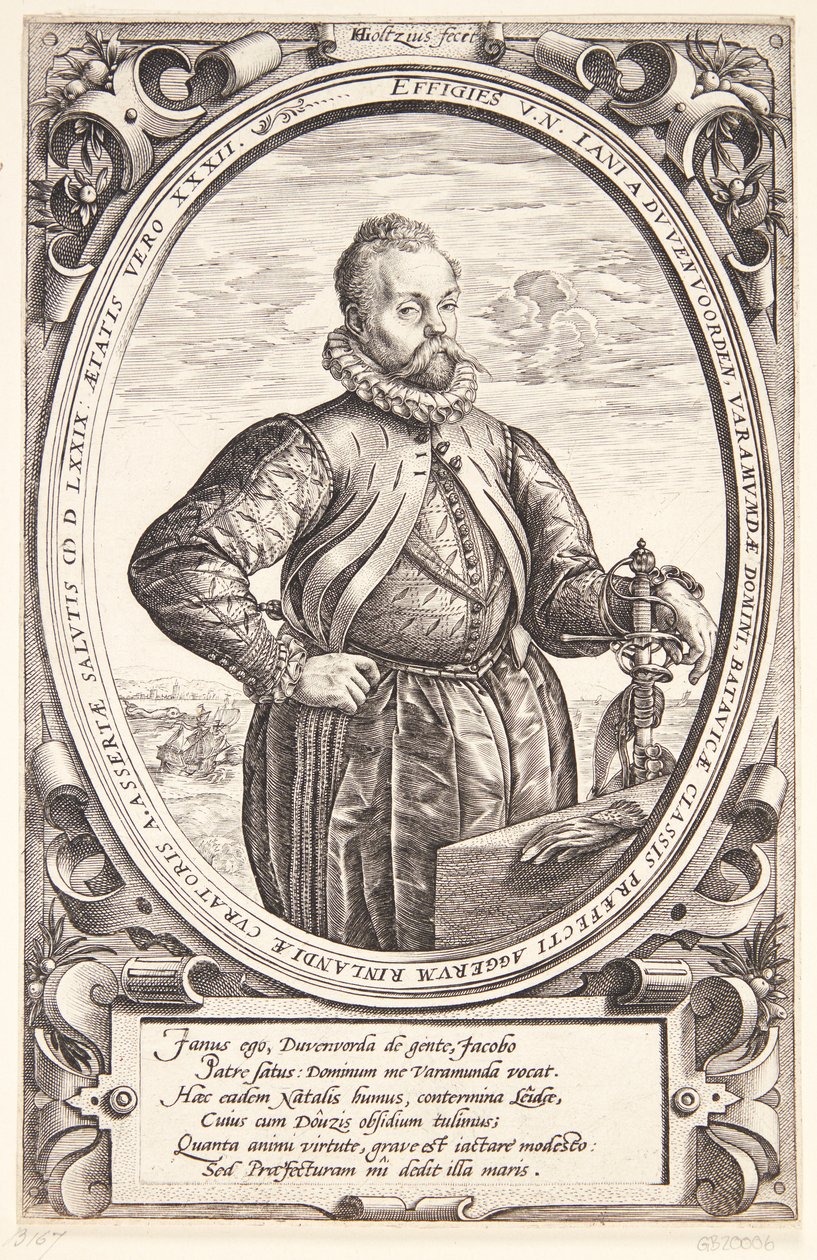 Johan van Duvenvoorde - Hendrick Goltzius