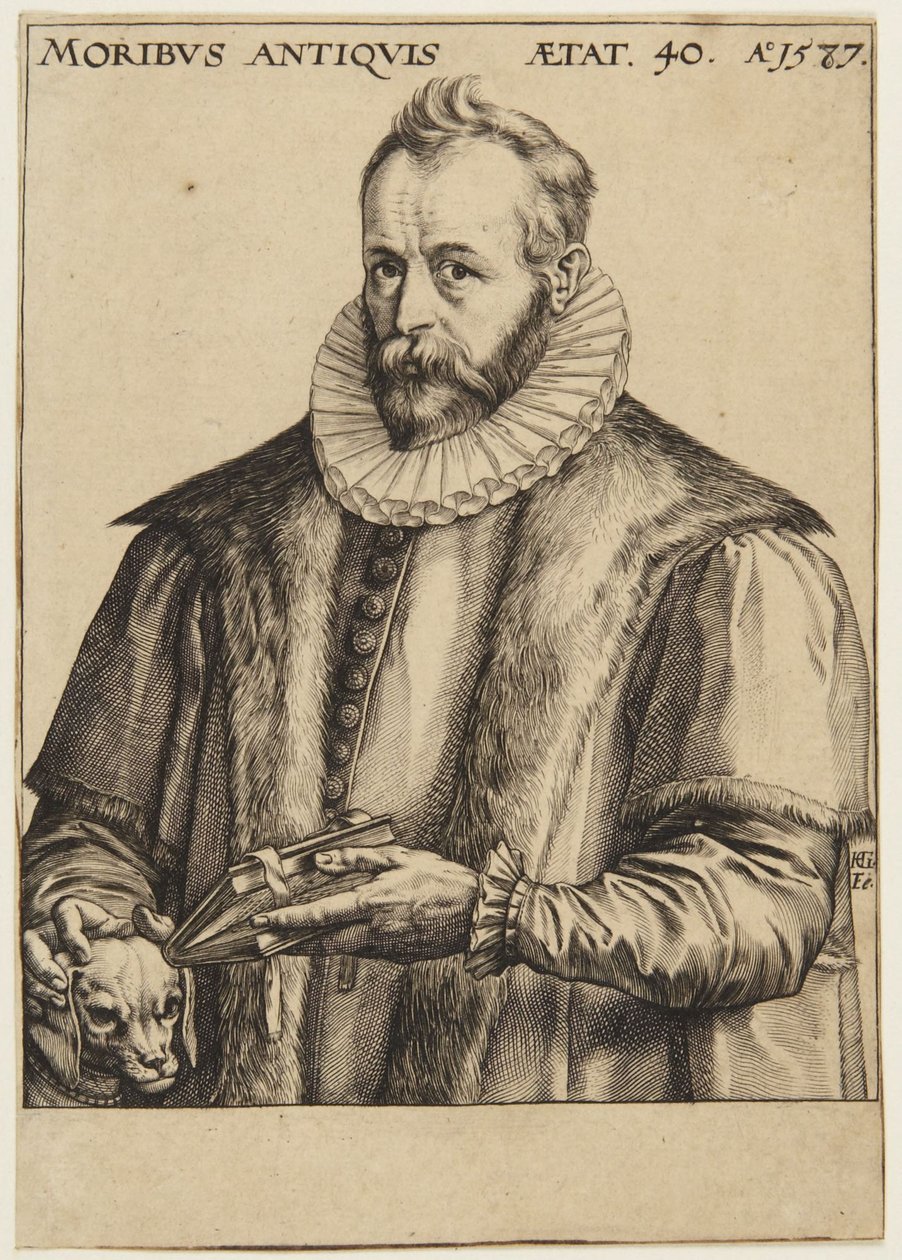 Justus Lipsius - Hendrick Goltzius