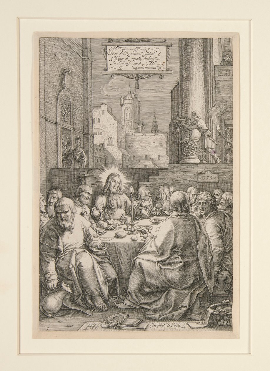 La Cène, de La Passion, No.1 d