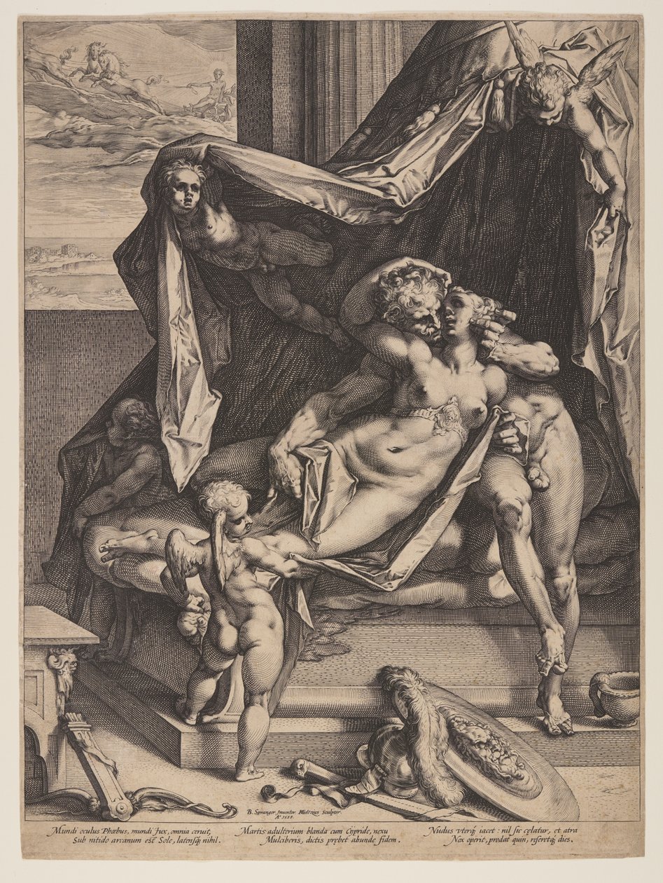 Mars et Vénus - Hendrick Goltzius