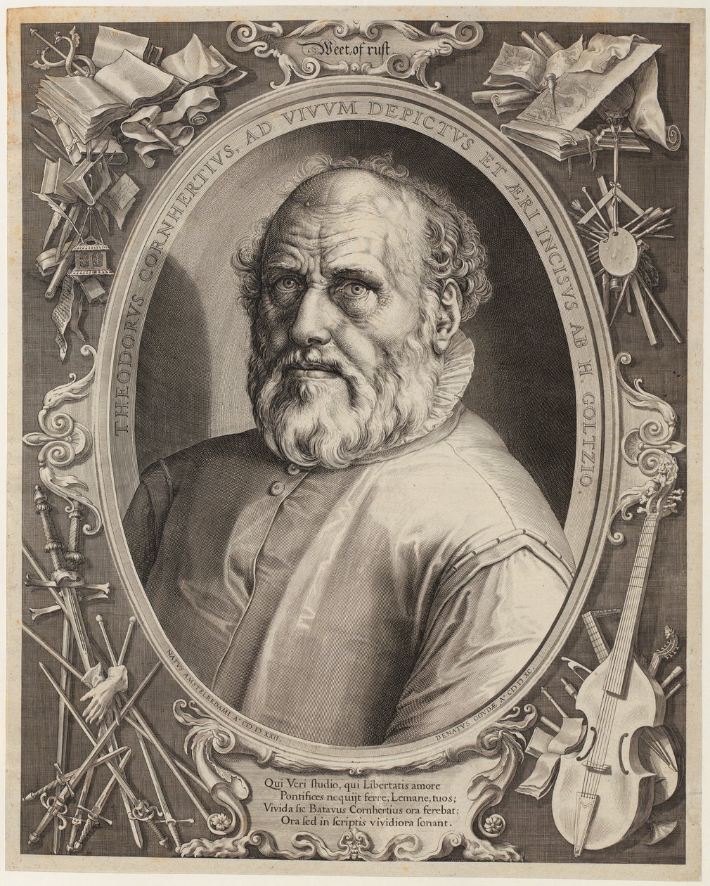 Mars et Vénus surpris par Vulcain - Hendrick Goltzius