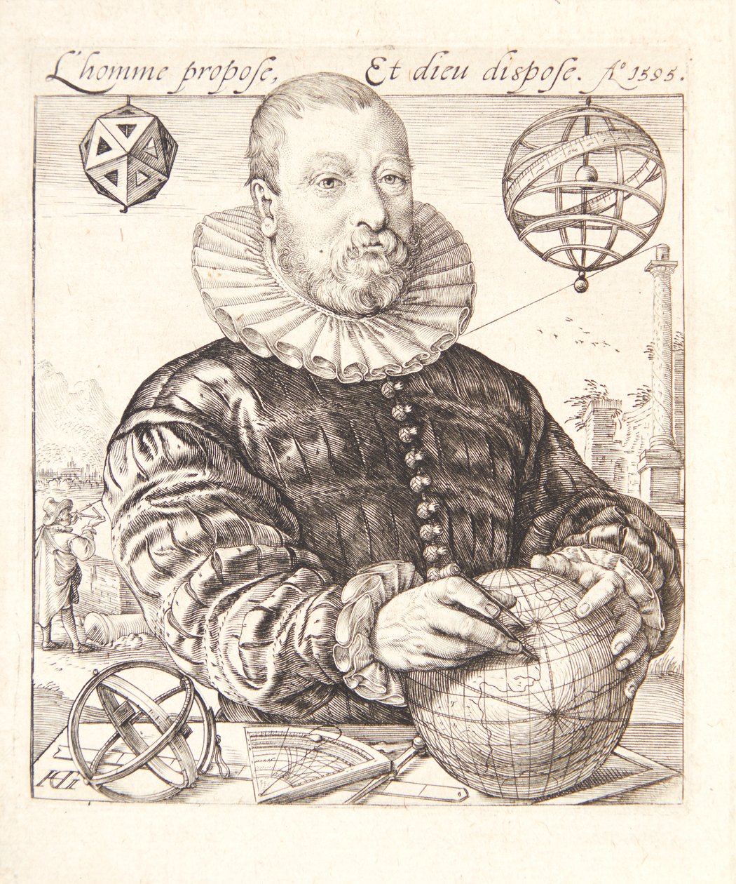 Nicolaus Petri van Deventer - Hendrick Goltzius