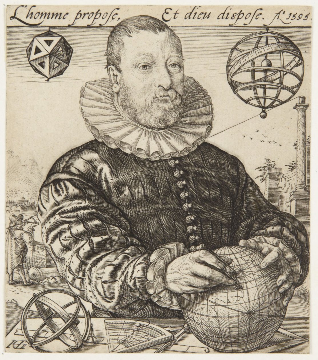 Nicolaus Petri van Deventer - Hendrick Goltzius