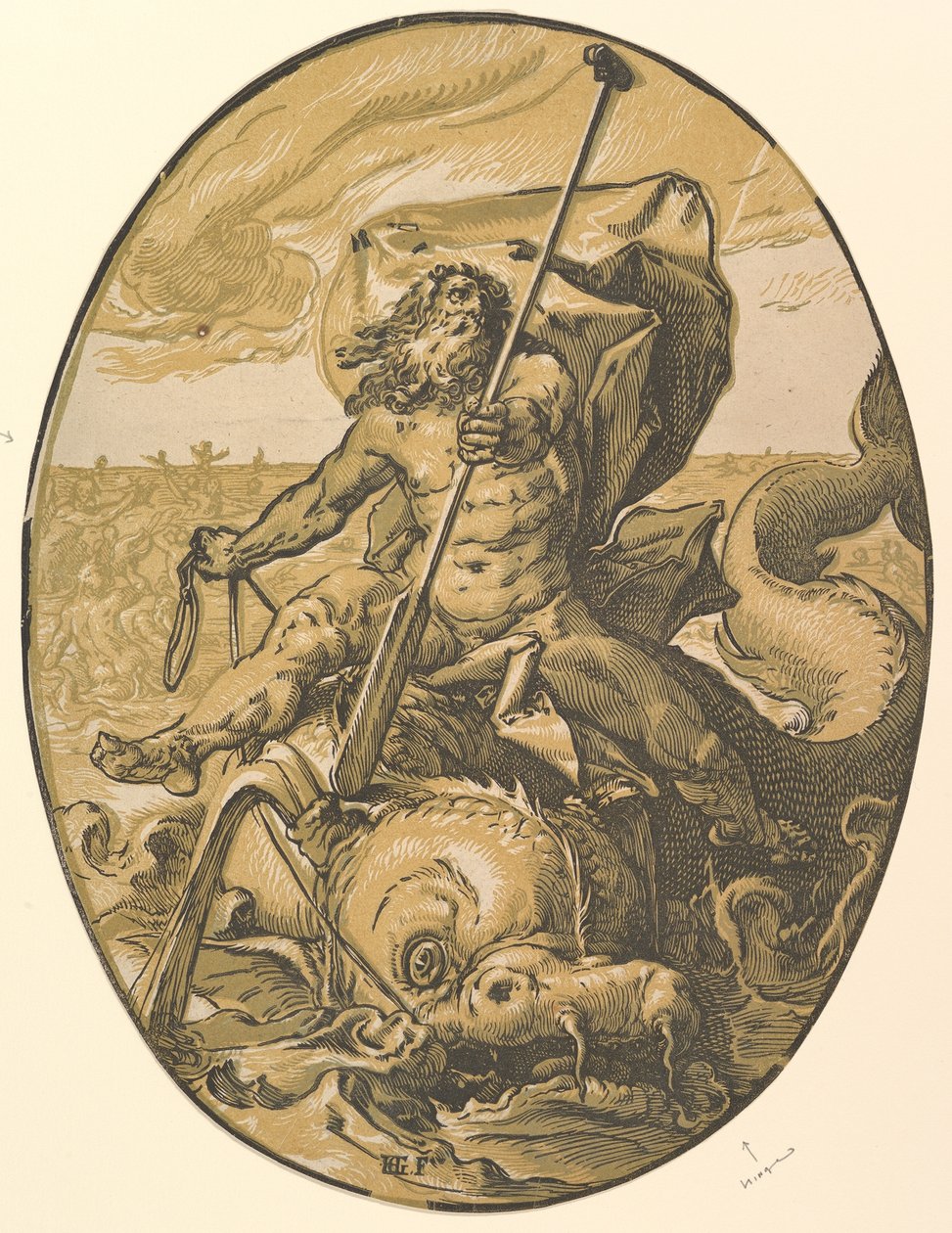 Océan - Hendrick Goltzius