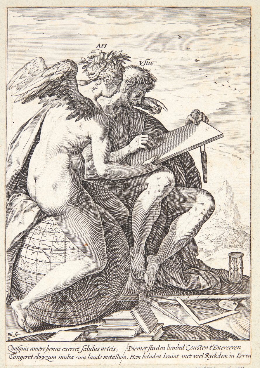 Exercice et art - Hendrick Goltzius
